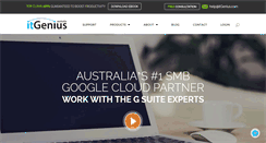 Desktop Screenshot of itgenius.com