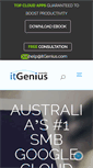 Mobile Screenshot of itgenius.com